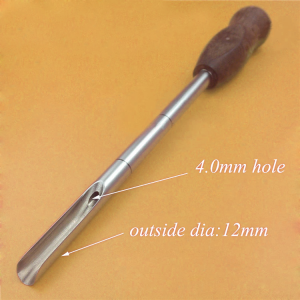 Hollow Round Bone Chisel